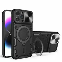 Protective Stand Case iPhone XR — Black