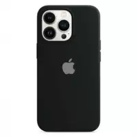 Leather Case With Magsafe iPhone 15 Pro — Black