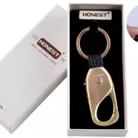 Брелок Honest з ліхтариком (подарункова коробка) HL-256 Gold