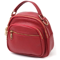 Стильная женская сумка Vintage 20689 Красная