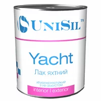 Лак яхтний Unisil Yacht, 0.75 л, Глянецевый