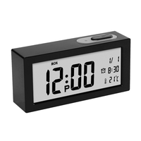 Настольные часы-будильник-ночник AngCan AQ-138 Black