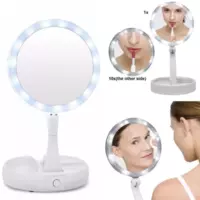 Увеличительное зеркало для макияжа с подсветкой Swivel Brite