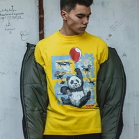 Свитшот Custom Wear Criminal Panda Yellow S