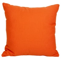Подушка декоративна з окремим чохлом на блискавці Home Line (помаранчева) 35х35см 157070