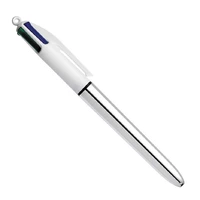 Шариковая ручка BIC 4 Colours Shine Silver 1 мм (3086123310384)