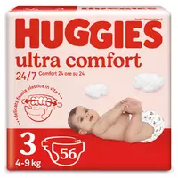Подгузники Huggies Ultra Comfort Unisex 3 (4-9 кг) Jumbo 56 шт (5029053567570)