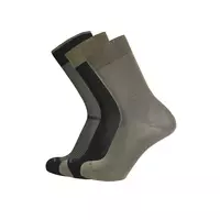 Набір шкарпеток DUNA чоловічих демісезонних з 3-х пар,  із бавовни 1060  43-46  Хакі  (010601670023111101)