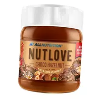 Шоколадно-орехвый крем, Nut Love Choco Hazelnut, All Nutrition  200г Лесной орех (05003009)
