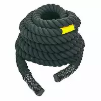 Канат для кроссфита Combat Battle Rope R-6228    9м Черный (56429518)
