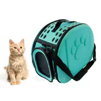 Переноска сумка транспортер для собак / кошек L голубый AG644J