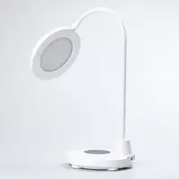 Настільна лампа світлодіодна акумуляторна із сенсорним керуванням, білий